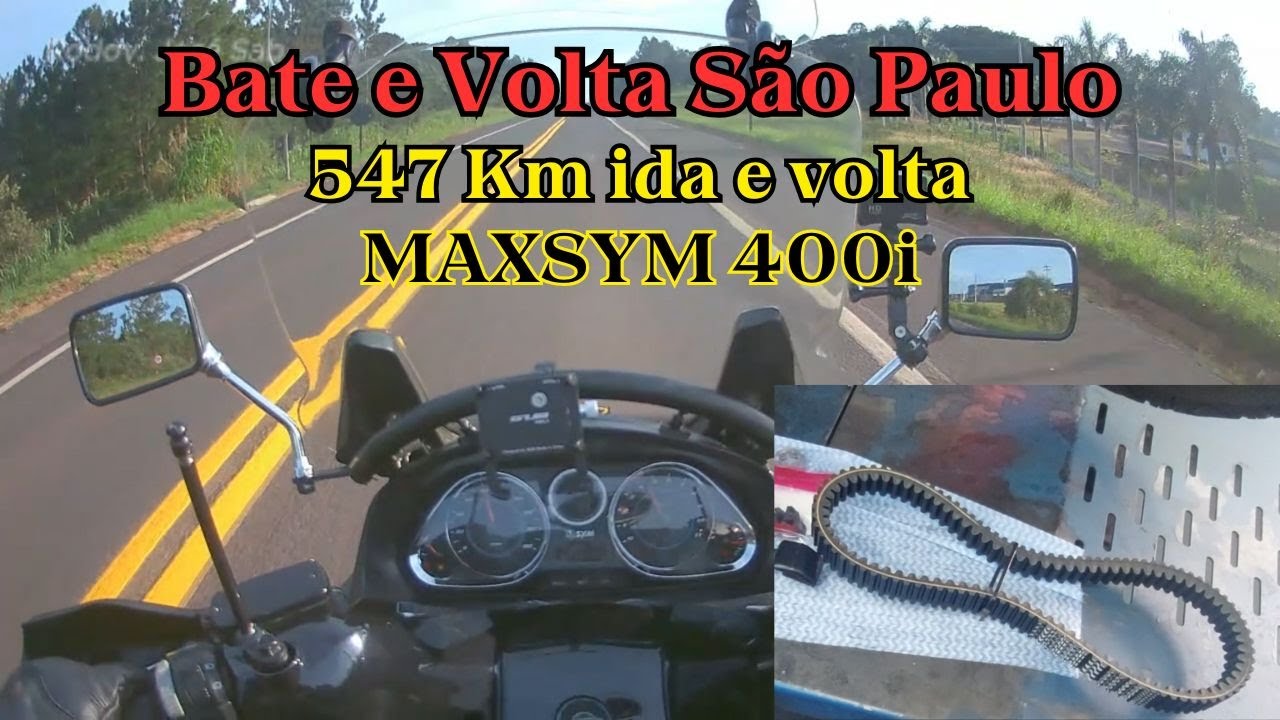 Aprenda como trocar a correia da sua Maxsym 400i em casa.