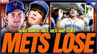 Mets LOSE Series To Mariners, Back To 9G Below .500... | Postgame LIVE