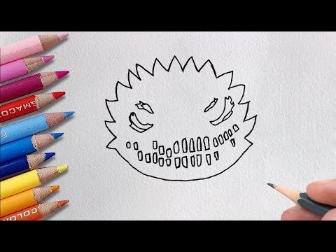 How to draw Dupe from Doors ROBLOX