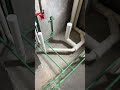 🔥 Smart Bathroom Plumbing Layout Installation | PPR Pipe Fitting & Drainage Work #Shorts