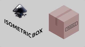 Inkscape. Easily create isometric boxes using extension.