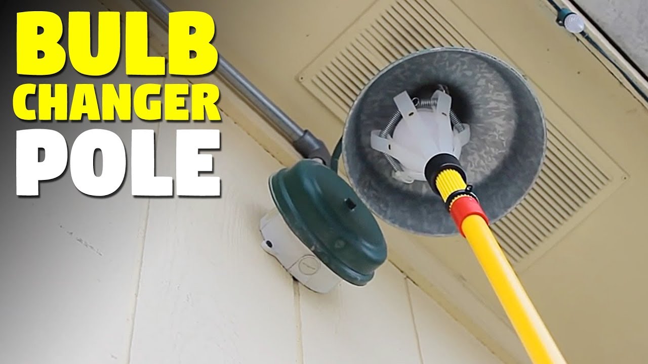 Light Bulb Changer Pole For High, How To Change Lights In Tall Ceilings