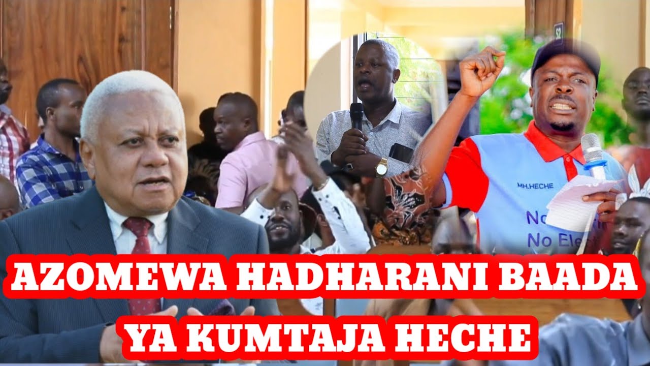 TUKIO KWENYE TUME YA UCHUNGUZI, AZOMEWA TARIME BAADA YA KUMTUHUMU HECHE