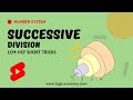 Successive Division Questions| LCM and HCF Word problems with solutions #logicxonomy_shorts #shorts