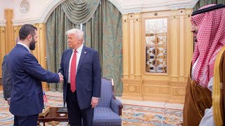 Trump meets Syrian president, says he is looking into normalising ties