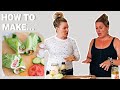 How To Make Turkey Lettuce Wraps | Cooking in the Kitchen with Cat & Nat