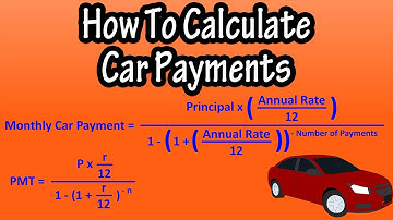 How To Calculate Monthly Car Payments By Hand, Manually Explained - Formula For Monthly Car Payments