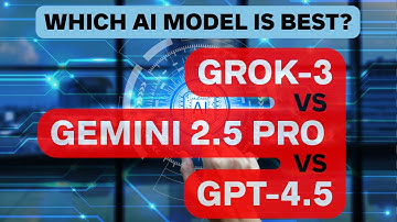 Grok-3 vs Gemini 2.5 Pro vs GPT-4.5: AI SHOWDOWN 2025!