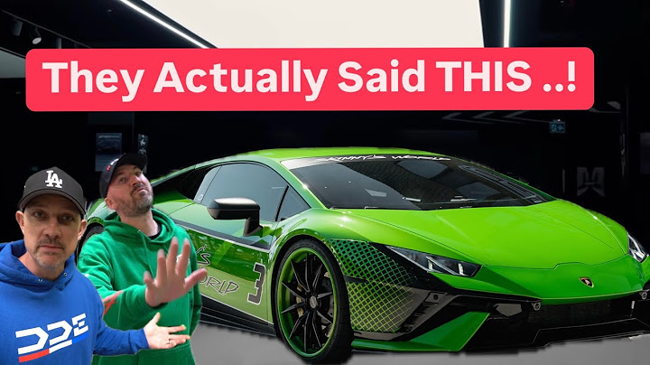 THE TRUTH ABOUT MY LAMBORGHINI