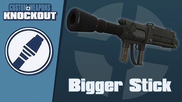 TF2C: Custom Weapons: Knockout Demonstration - Bigger Stick
