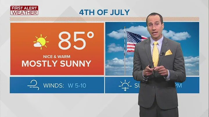 First Alert Weather | Scattered showers and storms for Wednesday