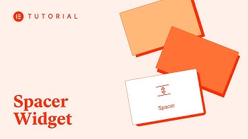 How To Use the Spacer Widget in Elementor