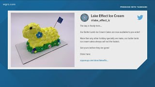 Butter Lamb ice cream cakes
