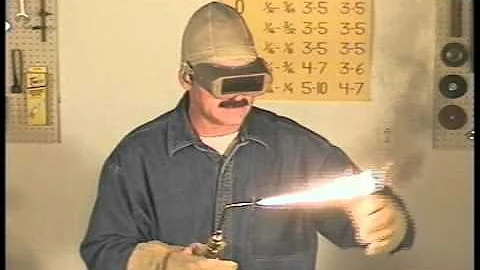 Oxy Acetylene Welding | Gas Welding | Adjusting The Flame