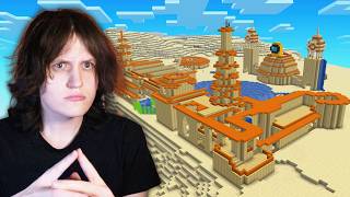 Building A Desert Oasis in Minecraft