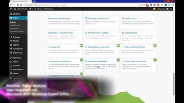 Wordpress - Instalación y resumen de características del plugin JetPack
