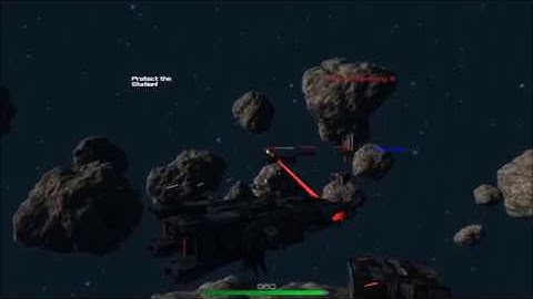 Unity Spaceship Game "Station Defence"