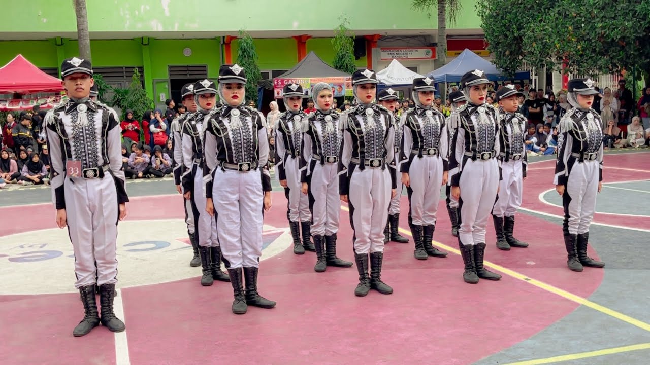 JUARA UTAMA 3 PASKIBRA SMPN 2 NGAMPRAH LKBB ARCADIA VOL 10 SMKN 11 BANDUNG