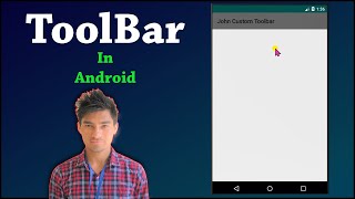 Toolbar in android studio | Android Studio | John Puwein | Khasi | Shillong | Meghalaya screenshot 5