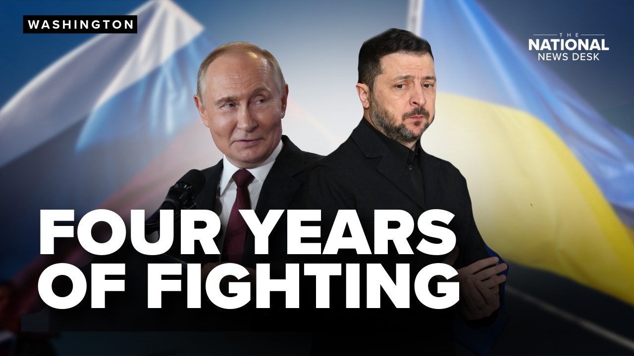 WAR CONTINUES: Today marks 4 YEARS of war between RUSSIA and UKRAINE