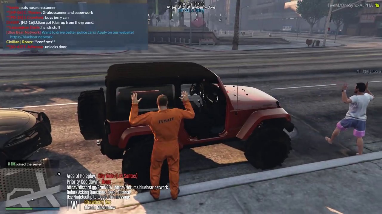 Hitch Hiking in GTA 5 [GTA 5 FiveM] YouTube