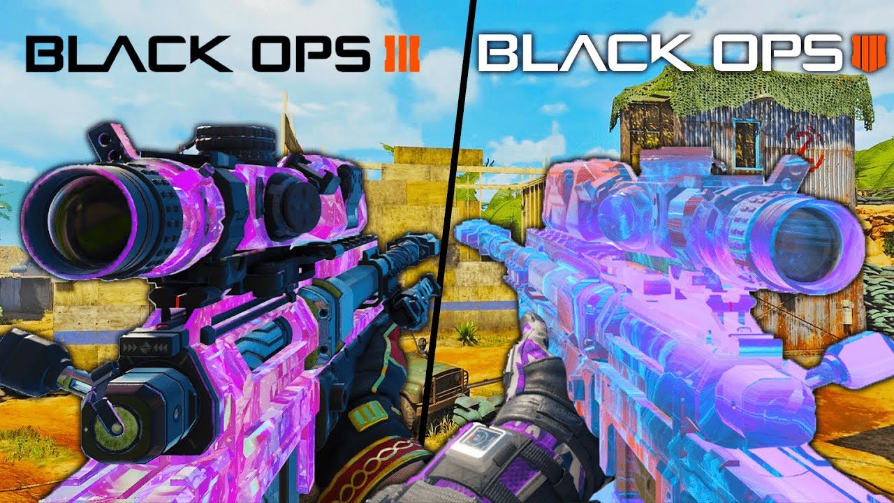 BO4 LOCUS vs BO3 Locus! Bo4 Weapon Comparison (Days of Summer DLC