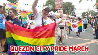 QUEZON CITY PRIDE MARCH | LOVE LABAN 2 EVERYONE GAY PROTEST PARADE