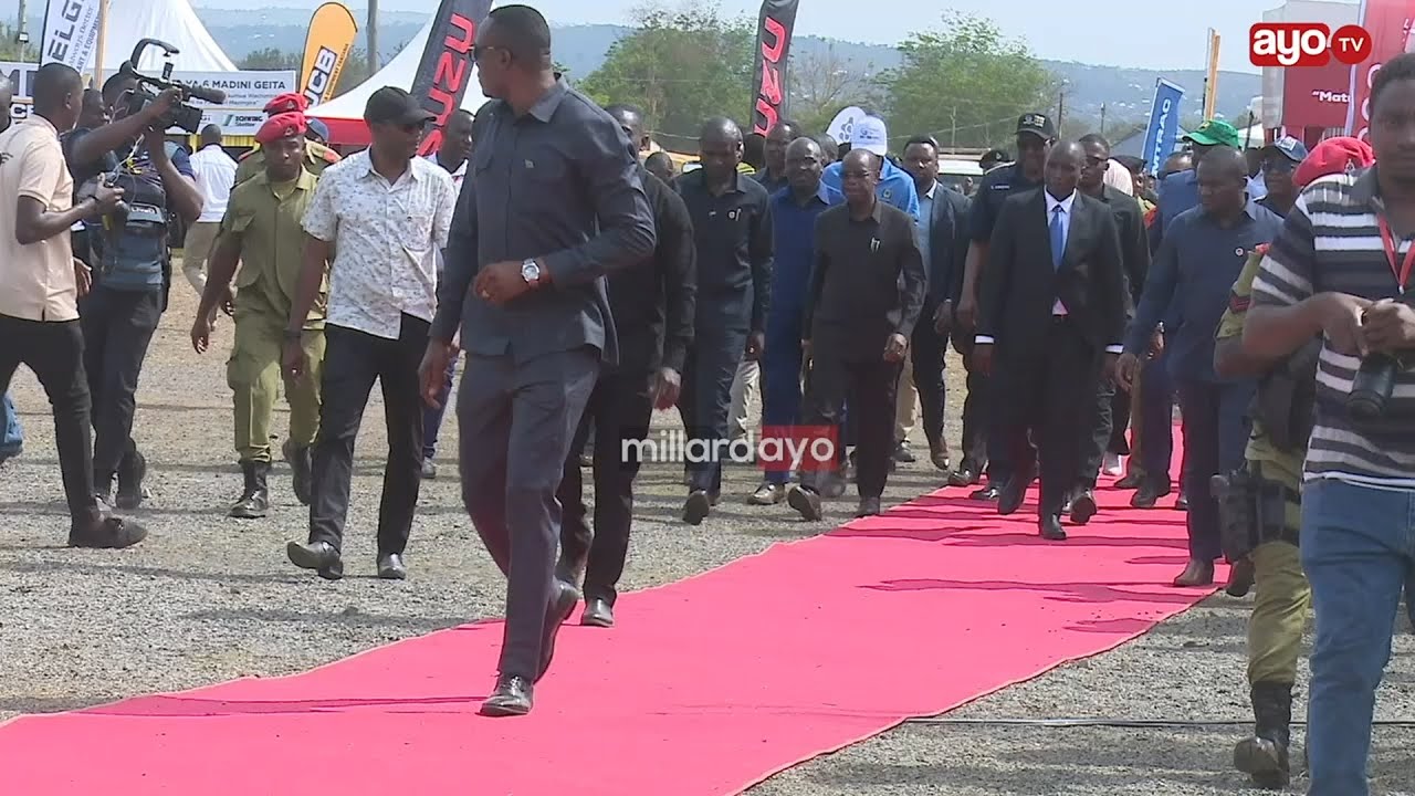 VIDEO: TAZAMA MAPOKEZI YA NAIBU WAZIRI MKUU BITEKO GEITA, NI KUFURU