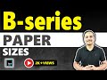 "B" Series Paper Size Explained | B0, B1, B2, B3, B4, B5, B6, B7, B8, B9, B10 | PRINTING GURUJI