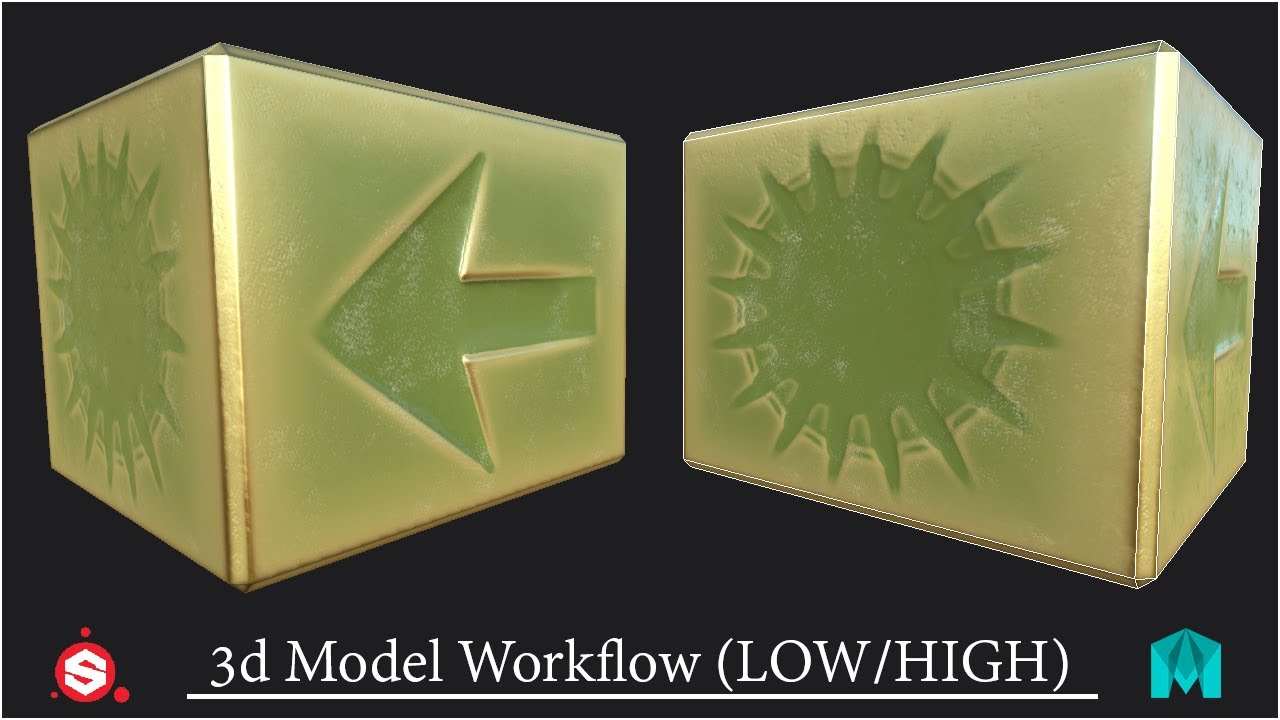 Full 3D Game Asset Workflow in Maya, ZBrush, and Substance Painter ...