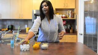 Piña Colada Smoothie, pina colada basic recipe, summer pina colada, refreshing summer drink