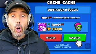 MON 1v1 INCROYABLE contre RZM64 🏆 | CACHE-CACHE PRO PLAYER ft. Gas sur brawl stars