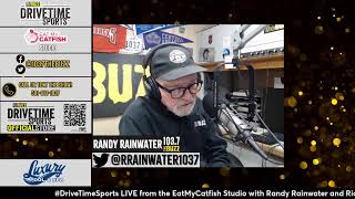 #DriveTimeSports with Randy Rainwater and Rick Schaeffer LIVE in the EatMyCatfish Studio