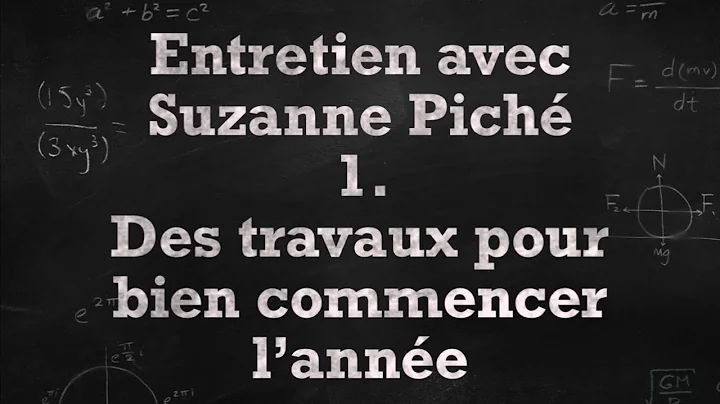 Des travaux pour bien commencer l'anne - Entretien...