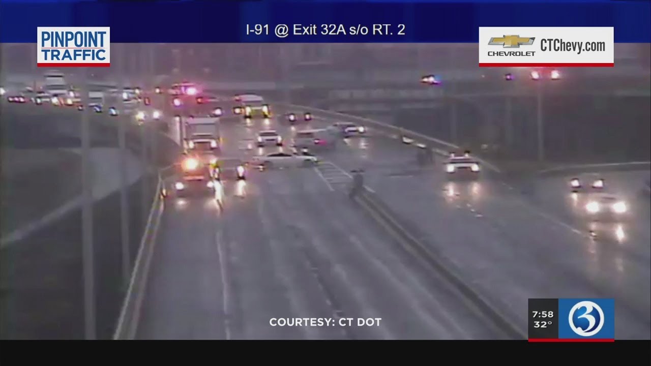 VIDEO: Several highways closed due to crashes, icy conditions reported ...