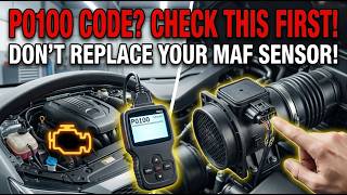 P0100 Code Don’t Replace Your MAF Sensor Until You Check This! | Easy DIY Fix