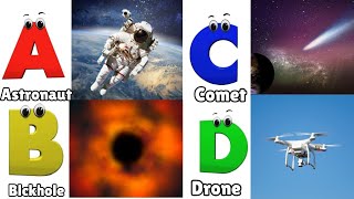 ABC Song , Phonics Sounds of Alphabet A to Z, Space Phonics Song, ABC Phonics Song, Nursery Rhymes