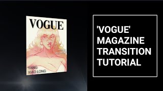Magazine Transition Tutorial | Alight Motion screenshot 3