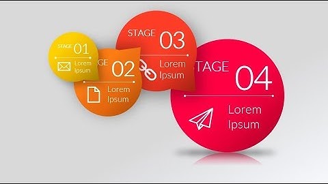 Simple business process slide in Microsoft PowerPoint. PPT tricks.