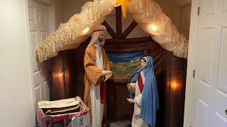 Gemmy Life Size Inflatable Nativity Scene
