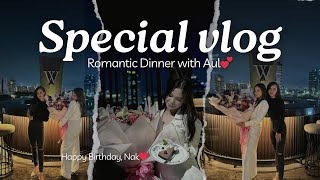Romantic Dinner Di Hari Ulang Tahun Aul. Romantic Banget