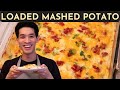 The BEST Fully Loaded Mashed Potato Casserole Recipe (EASY & SIMPLE) - Potluck Dish | Danlicious
