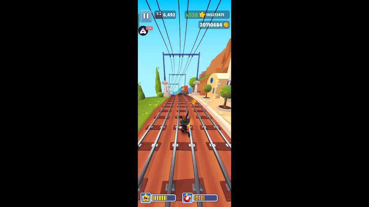 Subway Surfers🚆 Non - Stop God Speed 🚀 Run Part 84 LIVE