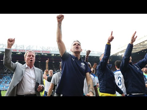 Video: Kur yra Robbie Williamso pagalba futbolui?
