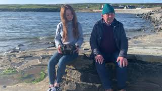 Father And Daughter Irish & Dancing In County Clare