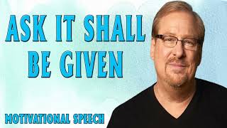 Ask It Shall Be Given | Steve Harvey TD Jakes Joel Osteen Jim Rohn | Best Motivational Speech 2024