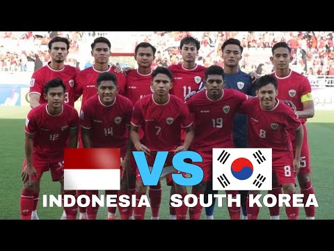 🔴 Indonesia U23 vs Korea Selatan U23 AFC U23 QATAR