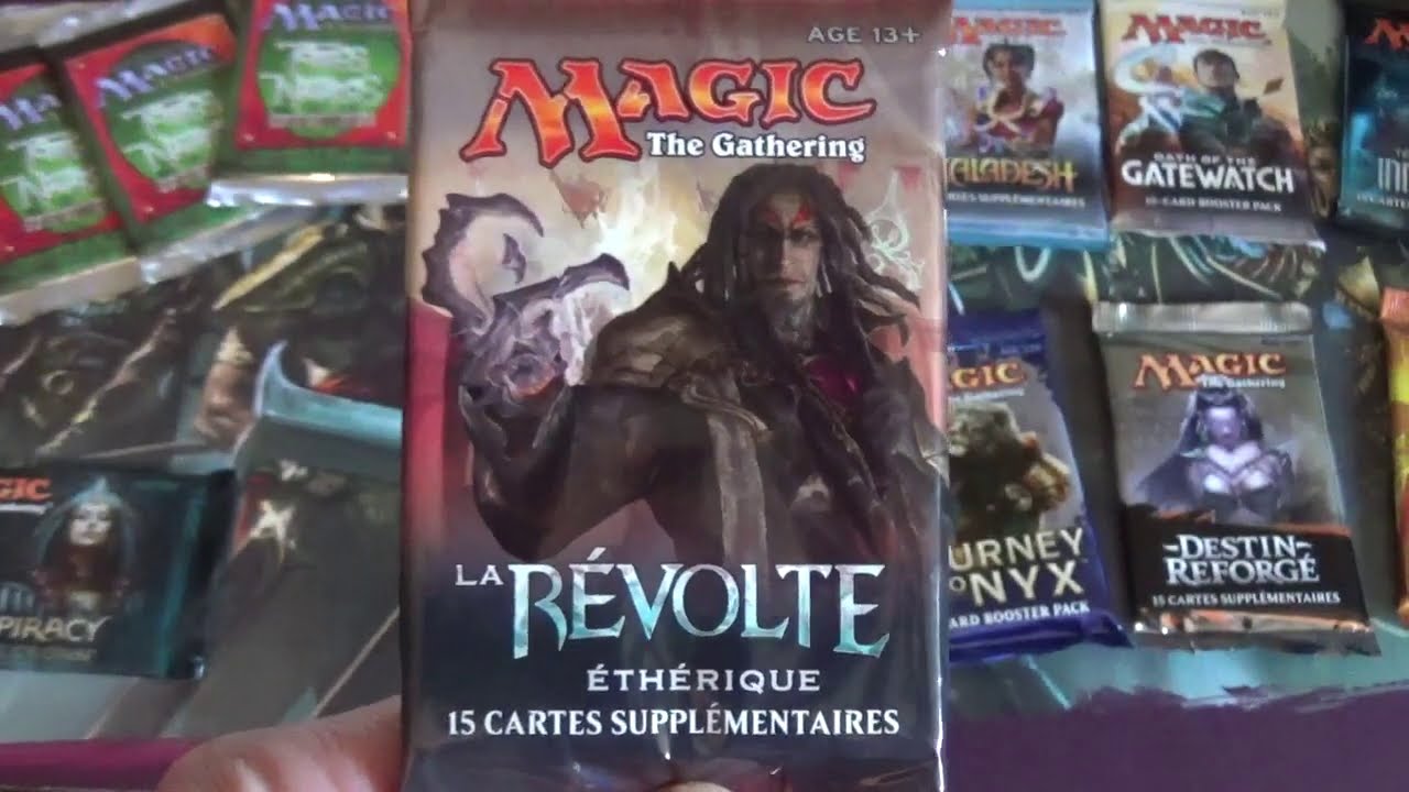 Magic: The Gathering – Booster La Révolte Éthérique – 36 Boosters De 15 Cartes – Version Française
