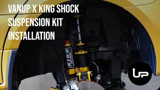 How to Install VanUp x King Shocks Suspension Kit | Installation