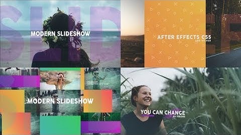 Modern Dynamic Slideshow | After Effects Template | Videohive #AfterEffectsTemplate #Videohive